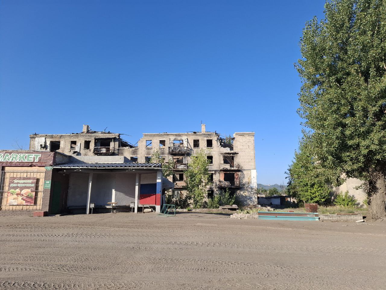 оккупированное Рубежное